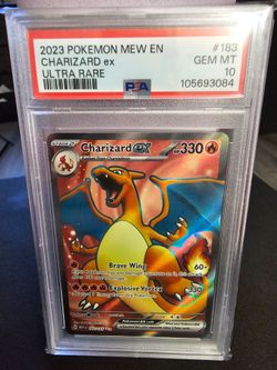 Pokémon Charizard ex PSA 10