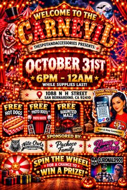 Free haunted maze oct 31st