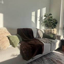 Beige Couch - Like New !!