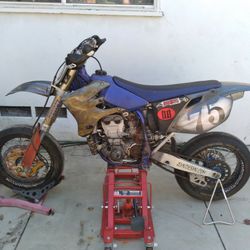 Yamaha Yz450f Custom Supermoto  Motorcycle