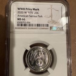 2020-W American Samoa Park V75 Privy Park MS-66
