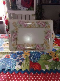 Vintage vanity/dresser tray