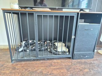 Furniture Dog Crate / TV Stand