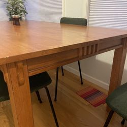Mission Style Dining Table