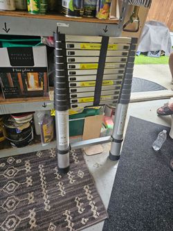 Telescopic ladder- 12.5 feet