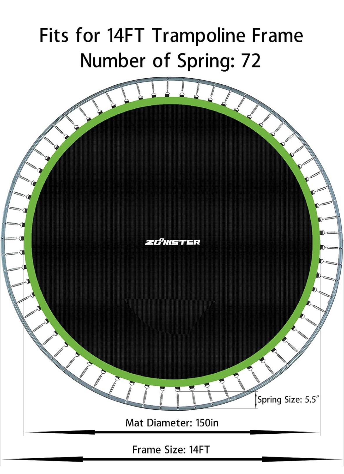 14 Ft Trampoline Mat