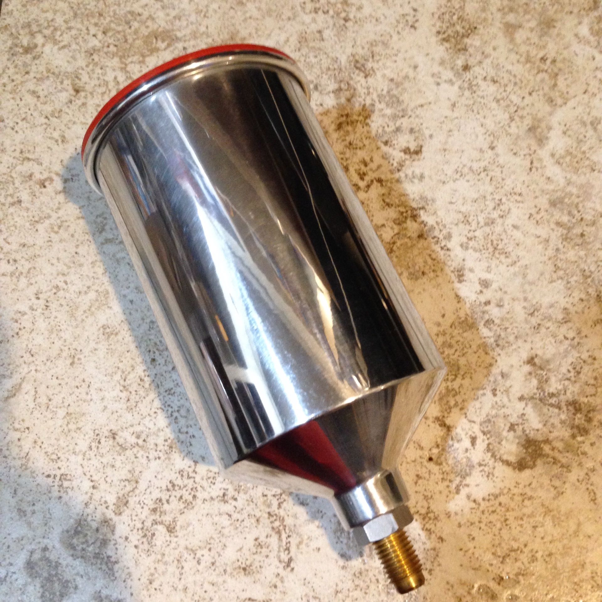 Genuine SATA jet Spray Gun Cup 0.5L Aluminum for LM & MC 000810