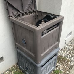 Garden Hose Containers