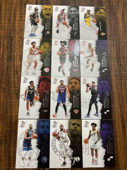 Lote de 12 Tarjetas NBA Topps - Colección Draft Picks / Varias Estrellas