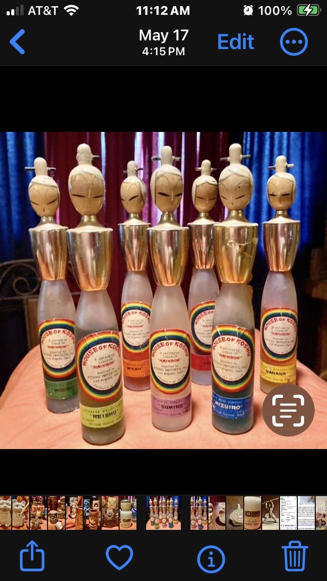 Japanese Liquor Bottles- Very Old