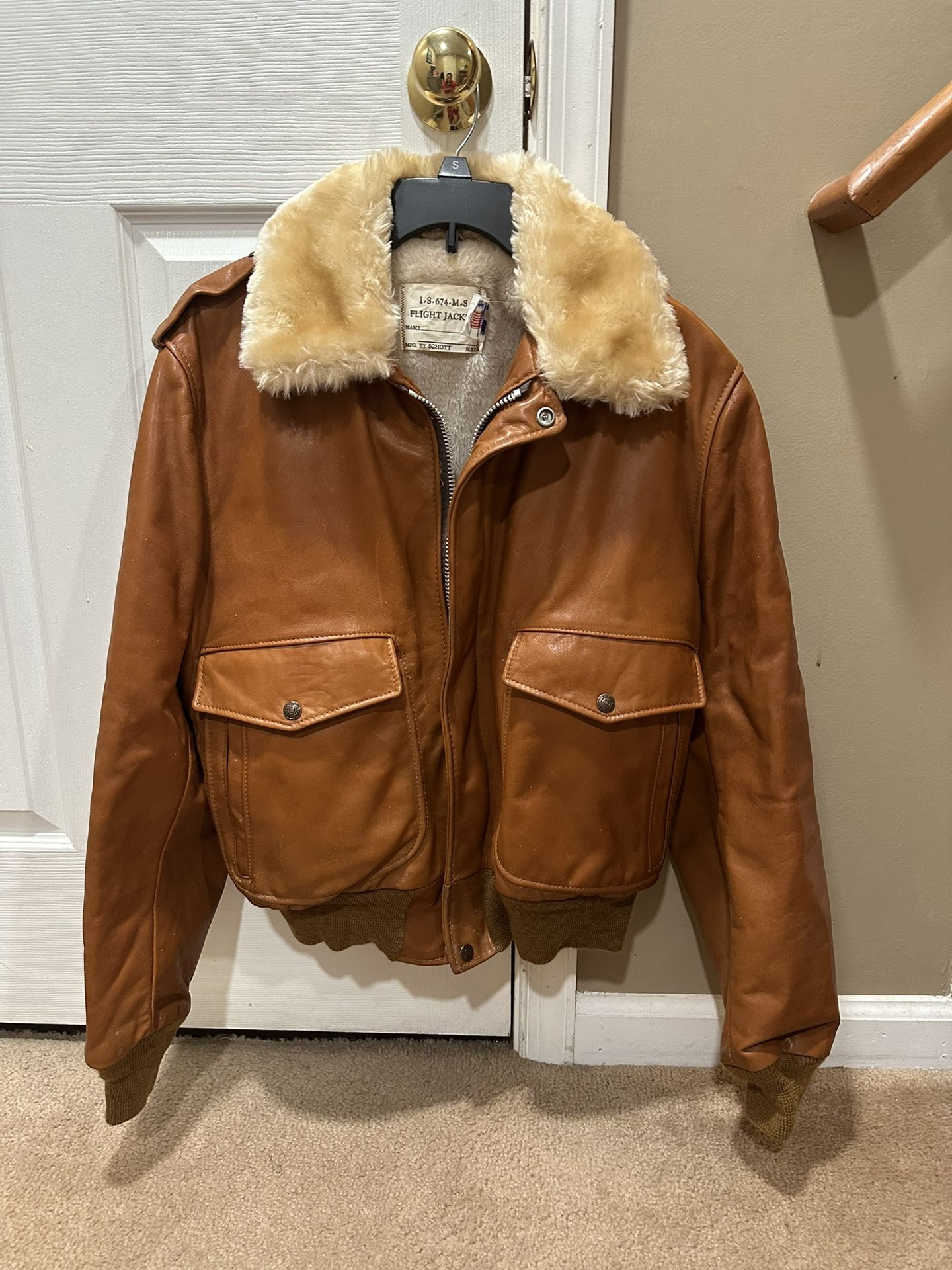 Men’s Flight Leather Jacket
