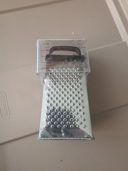 Stainless Steel Box Grater with Container