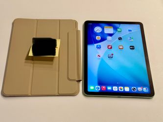 Apple iPad Air (4th Gen) 256GB Wi-Fi with Smart Folio