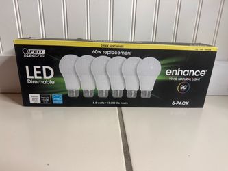 4 Count Feit Electric Led 60W Replacement Soft White