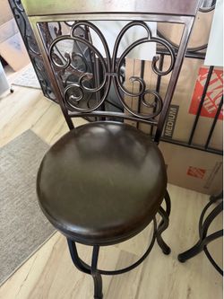 Bar stools -counter height and twin headboard