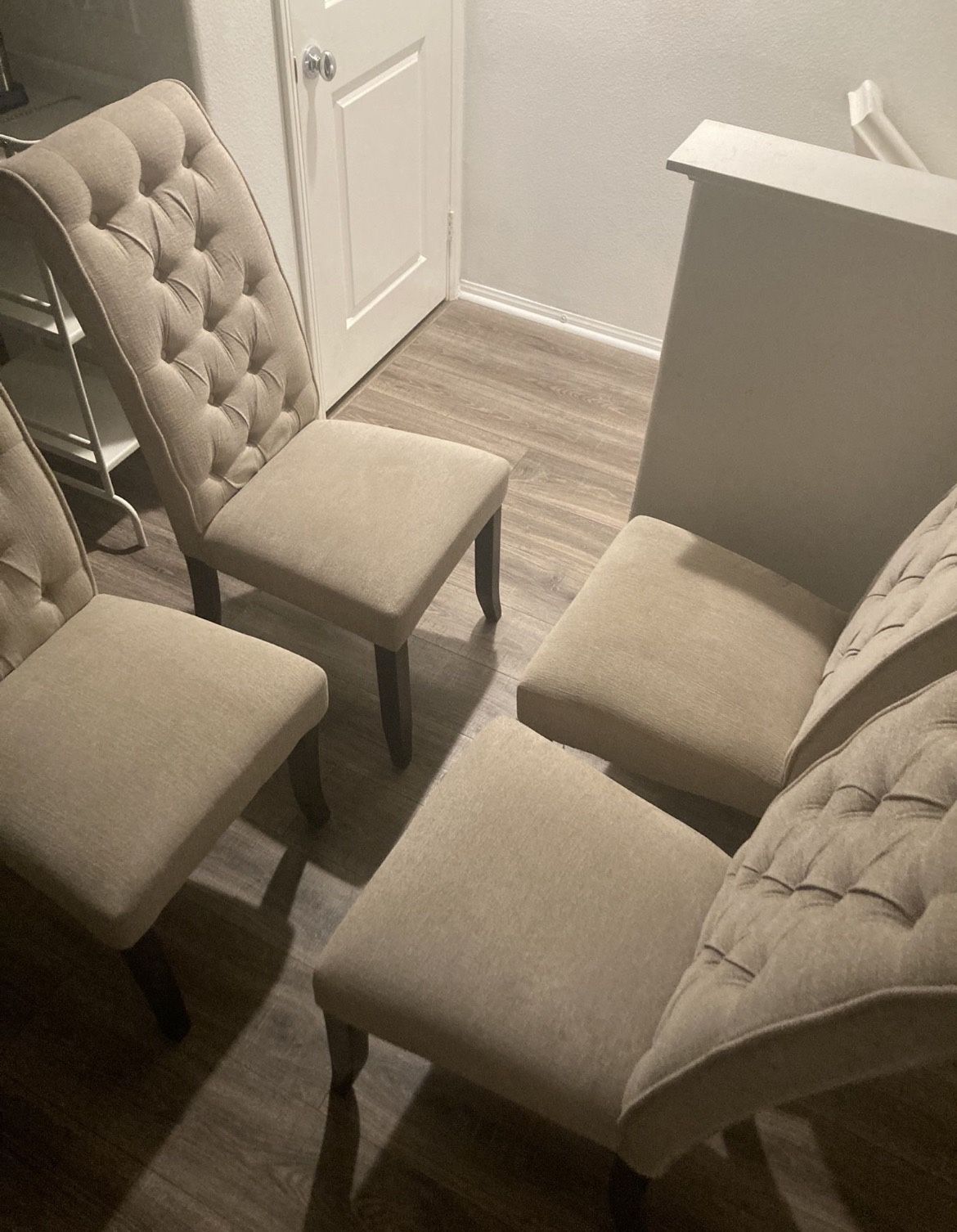 Set Of Four Dining Chairs Custom Like New