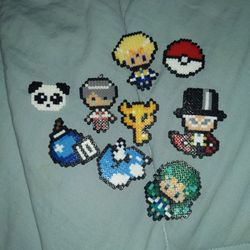 Pixel Keychains Custom Made Made To Order Pokemon Anime Retro