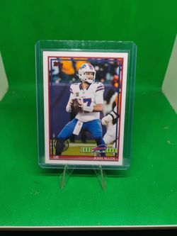 Topps Josh Allen Buffalo Bills QB Football Card
