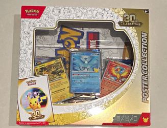 Pokemon TCG 30th Anniversary Celebration Poster Collection