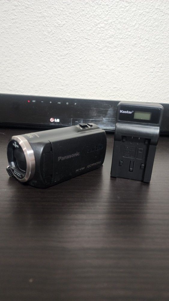 Panasonic HC-V180 Camcorder Full HD 10MP 90x Optical Zoom  Handycam