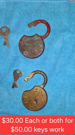 Old Locks Few Different Brands.