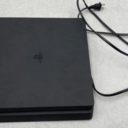 PS4 Black Slim 500GB Console With Controller 