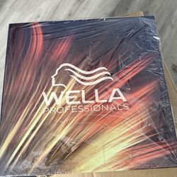 wella color swatch book /hair color book