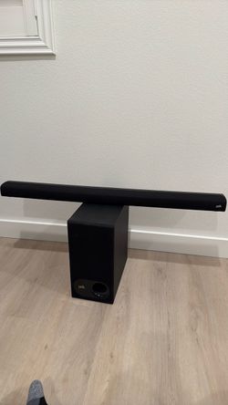 Polk signa s2 sound bar and woofer