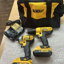 Dewalt Drill Set 20v 