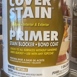 A  ,5 Gal Bucket,oil Base Primer ,sealer,stain Blocker