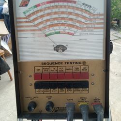 Vintage Peerless Engine Analyzer