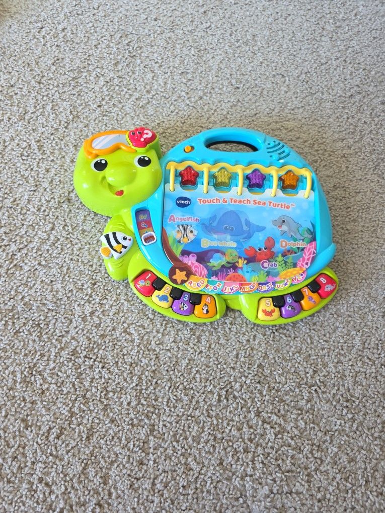Color, Rainbow. The Brand Is Called Vtech