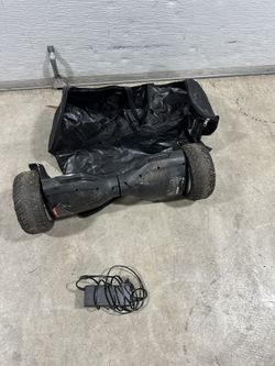 Off-road Hoverboard W/bluetooth Speaker, Lights & Chair Attachment
