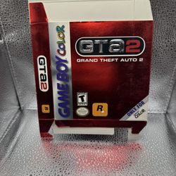 Grand Theft Auto 2 – Game Boy Color – Box & Manual