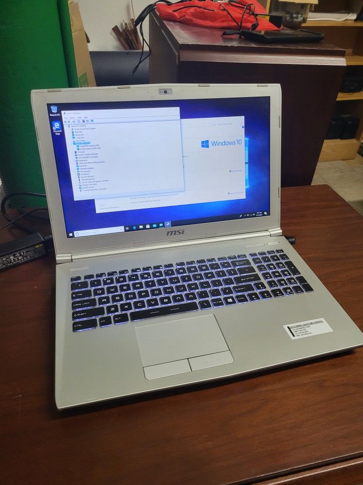 MIS-MS16J9 GAMING LAPTOP CORE i7 WITH 16G MEMORY LAPTOP (LAP33)