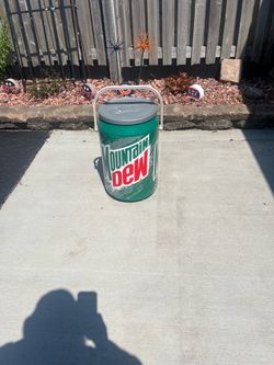 Mountain Dew cooler