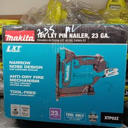 Makita 18V LXT Brushless Cordless 23-GAUGE Pin Nailer Tool-Only 