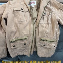 Mossimo Jacket Size M, Fits More Like Small