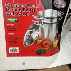 20qt Stainless steel double Broiler