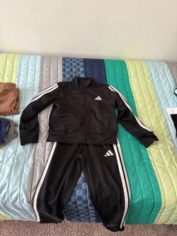 Adidas Kids Track Suit Set Black for Kids