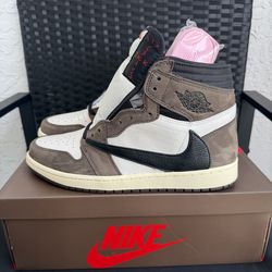 Jordan 1 Retro Travis Scott Mocha Size 10 DS