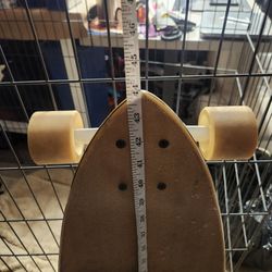 44" Goldcoast Bamboo Pintail Longboard Skateboard