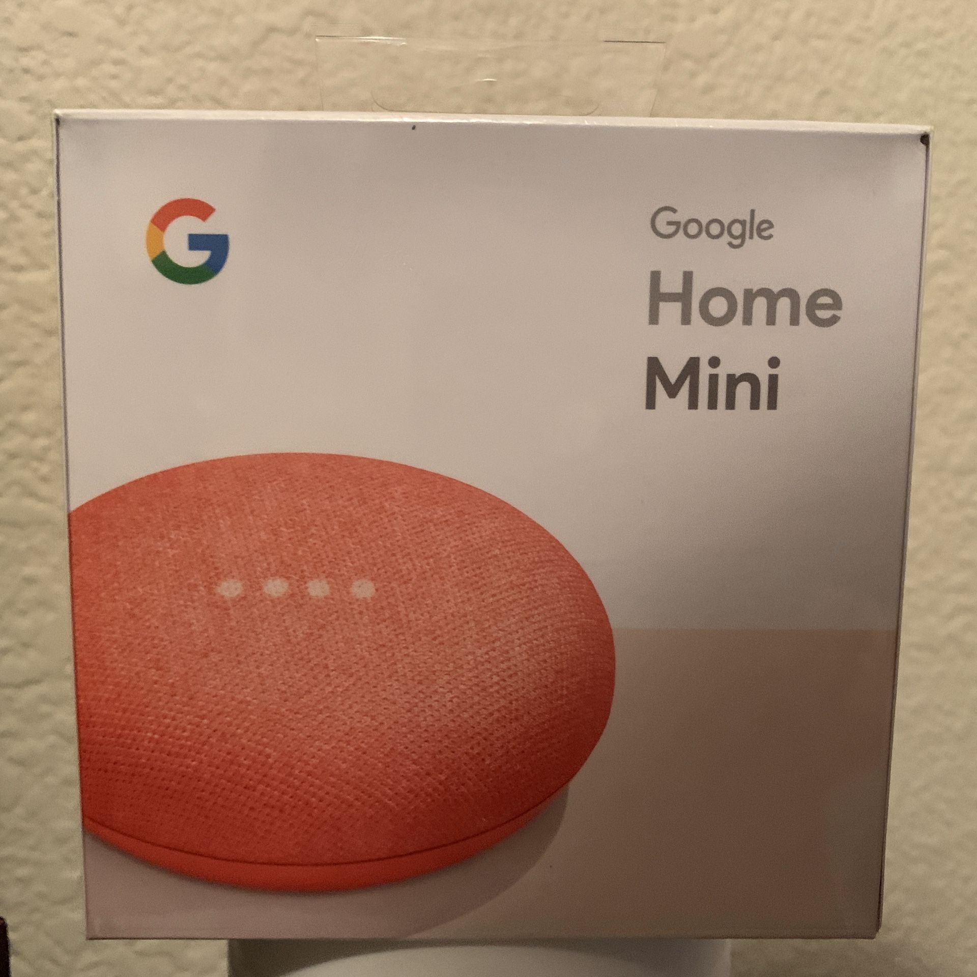 BRAND NEW Google Home Mini CORAL