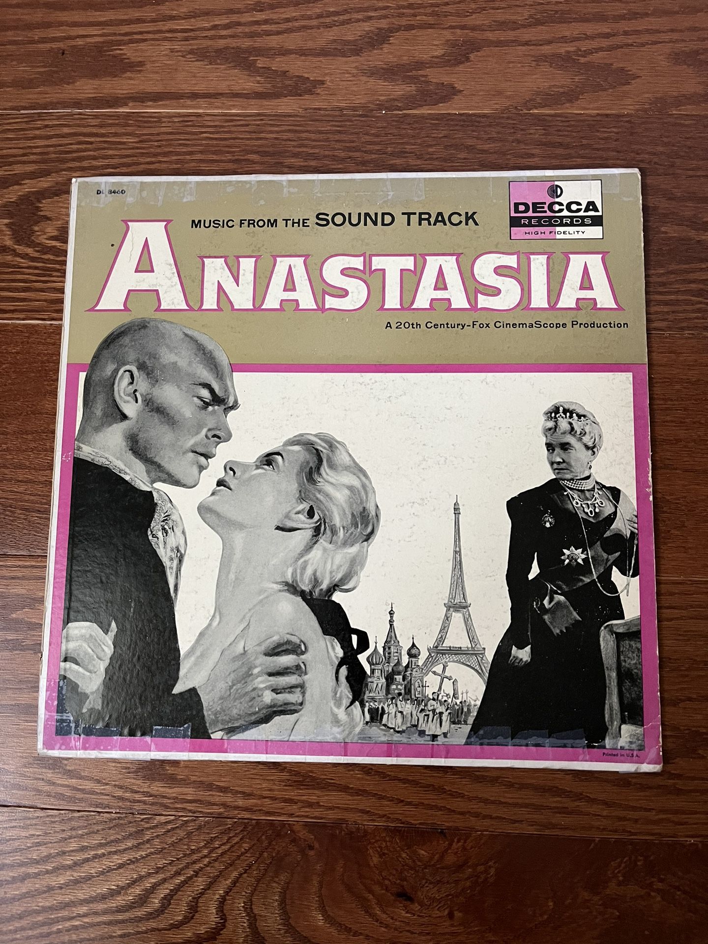 Alfred Newman – Anastasia - 1956 - Decca Vinyl LP