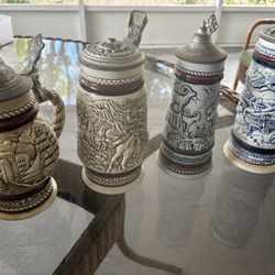 Antique Beer Steins