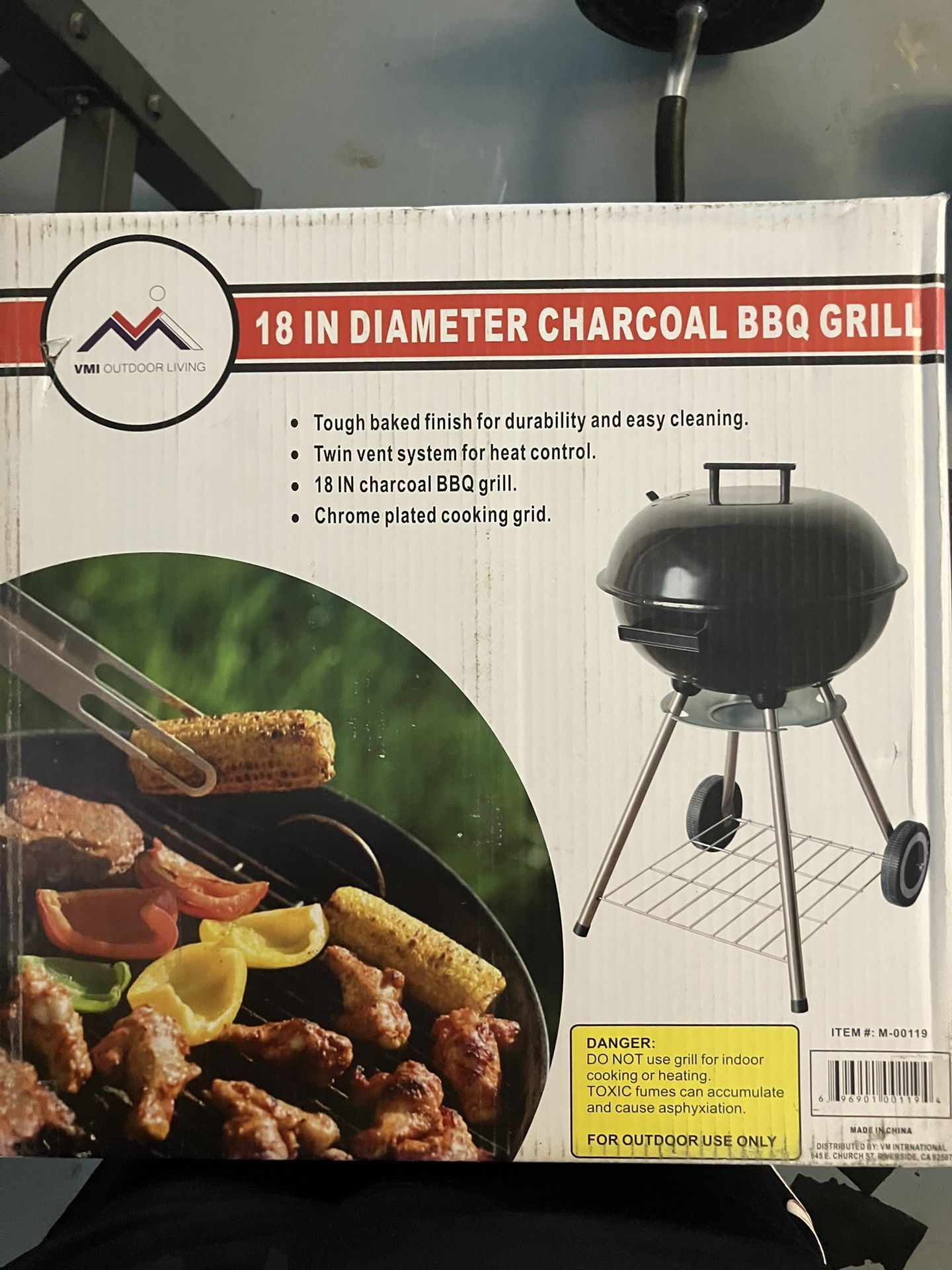 Charcoal BBQ Grill