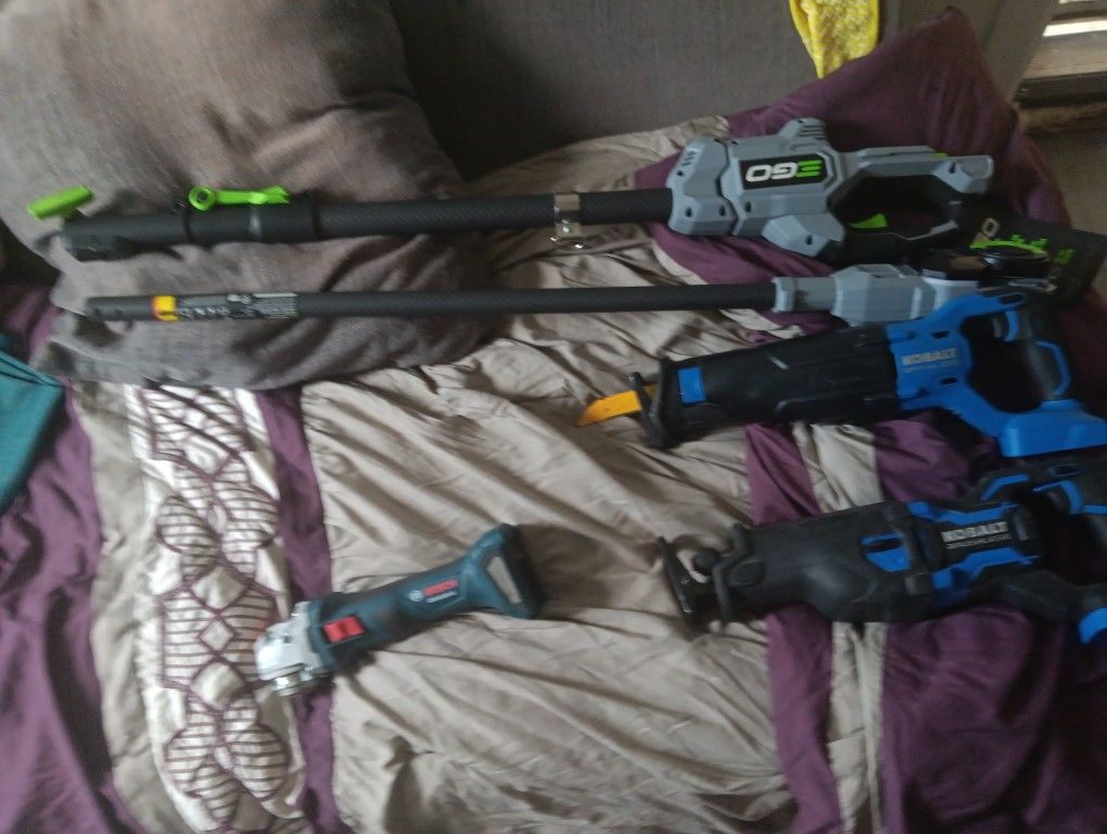 COMPLETE Yard/Workshop Tool Bundle! EGO & Kobalt Cordless Power Tools - Great Value!
