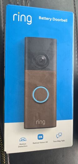Ring Video Doorbell Camera 2nd Gen 2026 Model