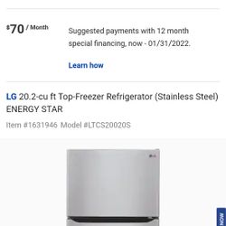 Used Fridge. Pickup Only 