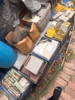 Mixed Lot of Ceramic Floor and Wall Tiles